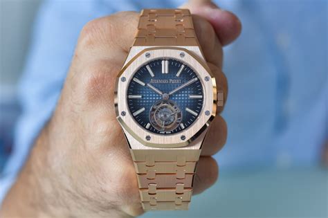 audemars piguet royal oak rose gold tourbillon|royal oak selfwinding flying tourbillon.